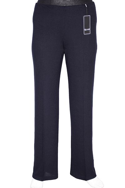DULE Women's Turquoise Lined Navy Blue Pants
