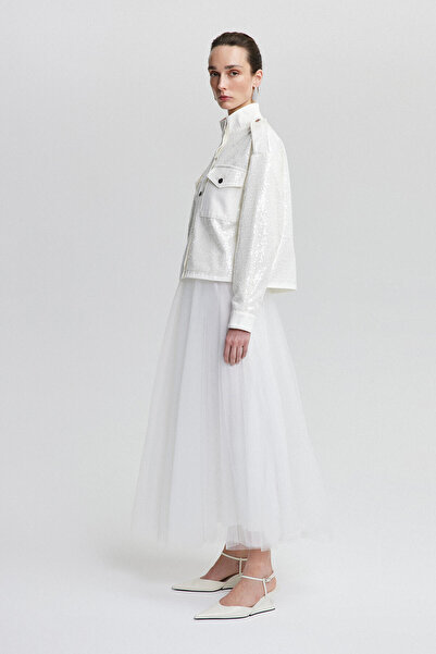 Touché Privé SHORT JACKET WITH SEQUINS