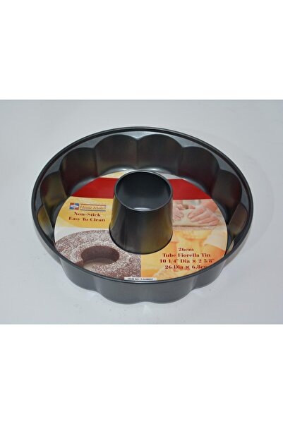 AVCI HOME MAKER قالب فيوريلا غير لاصق من هوم ميكر، مقاس 26 سم × 6.8 سم - أسود