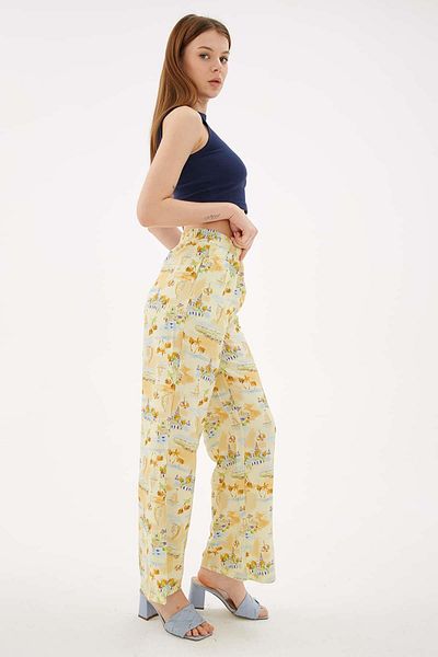 Fashion Friends Pantaloni cu model galben
