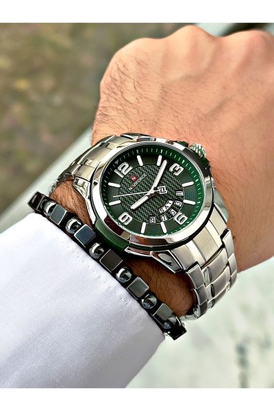 Naviforce Men's Calendar Wristwatch