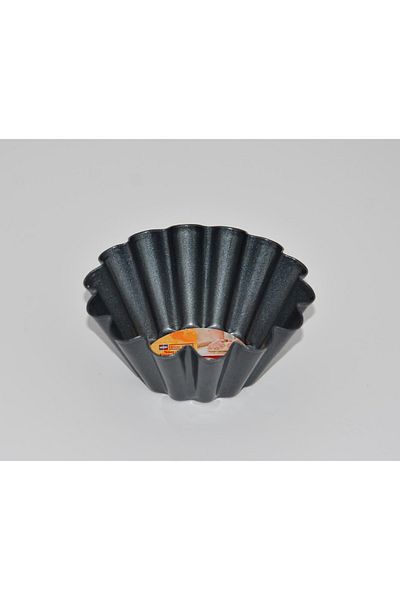 AVCI HOME MAKER Home Maker Non-Stick Pudding Tin / Mini Brioche 10cm - Black