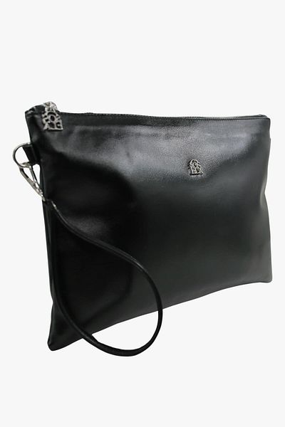SOSELA 67-6016 Women's Lavio Black Portfolio Bag