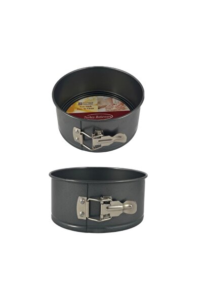 AVCI HOME MAKER Home Maker Non-Stick Deep Springform 18cm x 8cm - Black