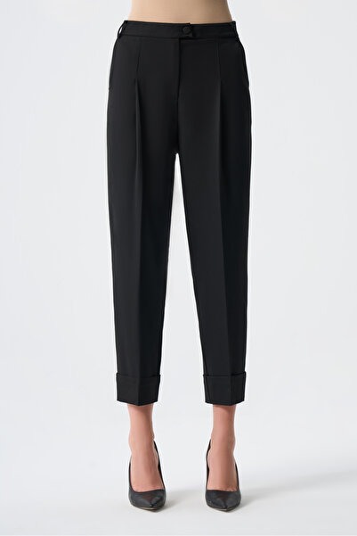 Mizalle Double Paça Poliviskon Pantolon