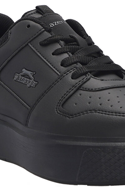 Slazenger LONDON I Kadın  Siyah / Siyah Günlük Spor Ayakkabısı