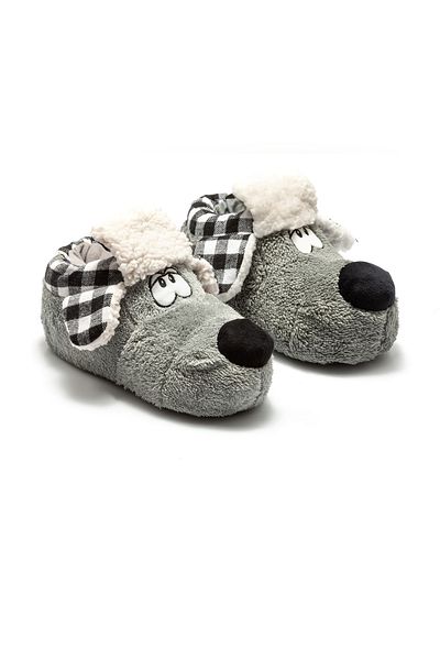 Twigy Papuci pentru animale Dodo pentru damă, mărimea ospătarului, gri 36/41