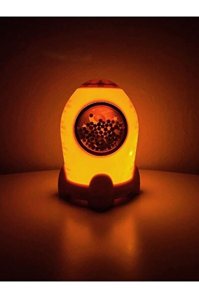 HEDİYE FİKRİ Işıklı Roket Tasarımlı Uzay Temalı Kumbara