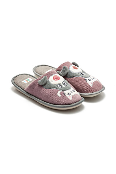 Twigy Жіночі домашні капці Chaki бордового кольору 36/41
