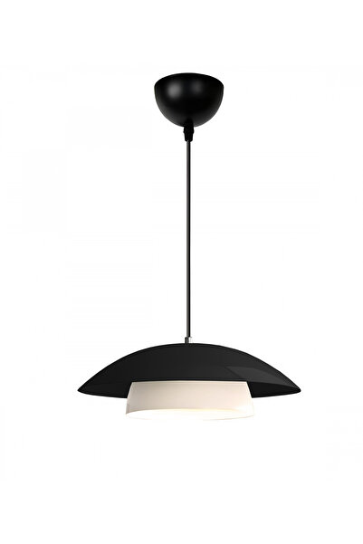 HOMİNG Homing Luna İskandinav Tarz Metal Sarkıt Siyah-Krem 241761