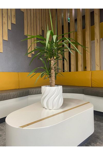 CMHOME Hand Made Modern Decorative Oversized Pla - Indoor and Outdoor Printing Flower Pot