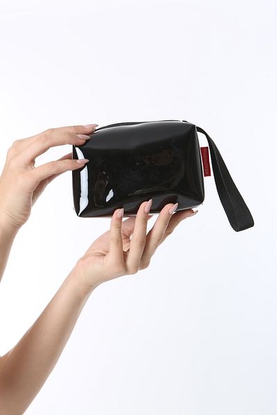 Baghashtag Mini Square Makeup Bag - Cosmetic Bag Mockup