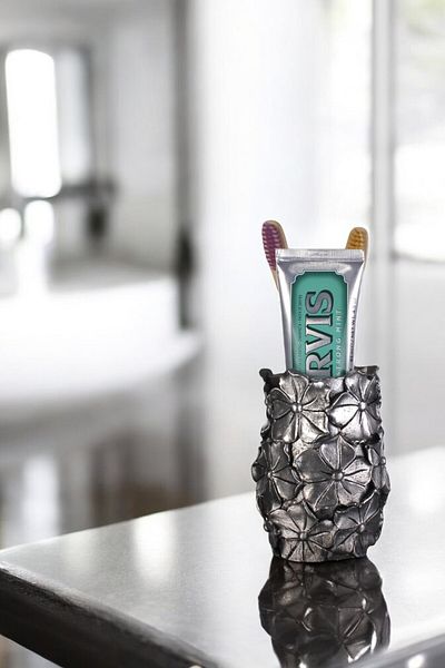 Evene Toothbrush Holder - Silver Antique Color Model 16, Holder Stand