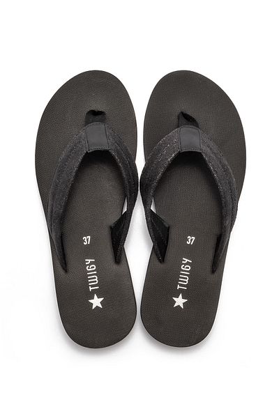 Twigy Flip-flops Angelina pentru femei negru 35/40