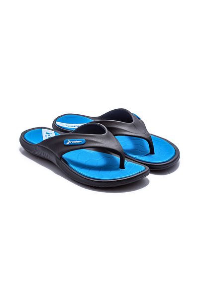 Rider Men's Blue Cape Slippers - Flip Flops, Size 39/47