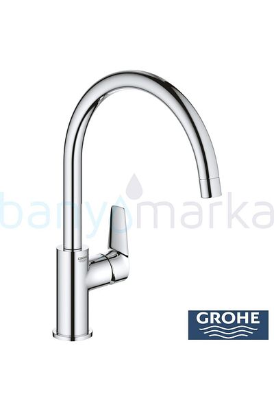 Grohe 31367001 Bauedge Single Controlled Sink Faucet