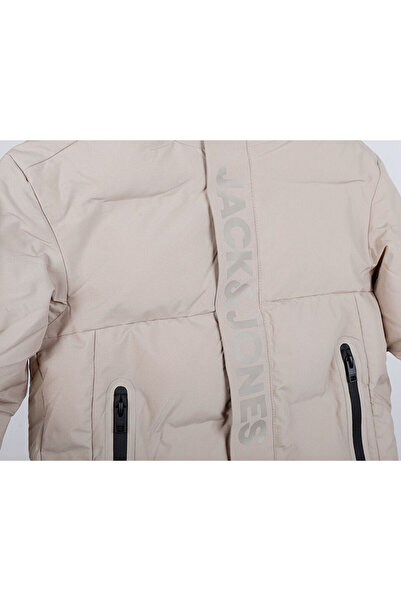 Jack & Jones Детско ежедневно палто Jack Jones Jcoalpha Puffer Jnr 12262162-CROCKERY Cream