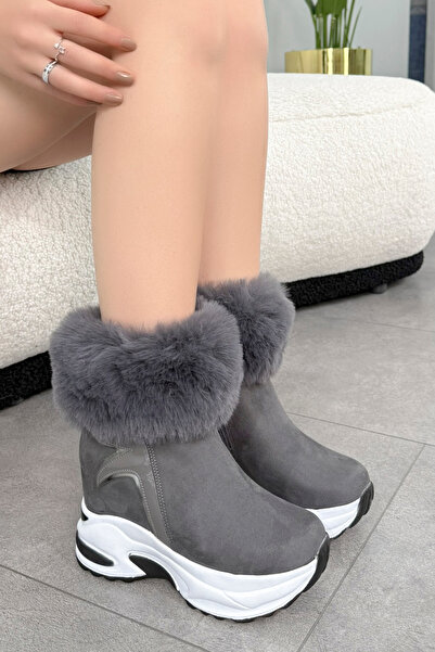 Mamito Ayakkabı Rg 001 Zippered Hidden Heel Boots