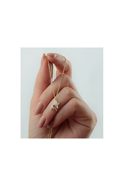 OGO SİLVER 925 Ayar Gümüş Minimal Balık Kolye