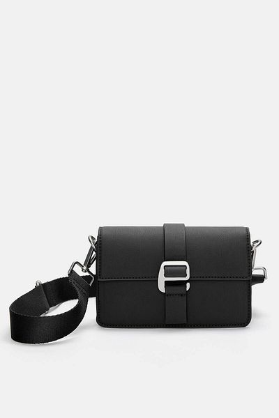 Pull & Bear Bag with Buckle and Crossbody