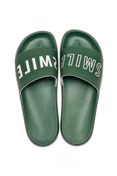 Twigy Papuci pentru bărbați Smile Verde 40/45