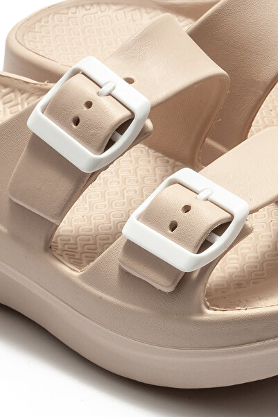 Twigy Papuci de plajă pentru femei bej