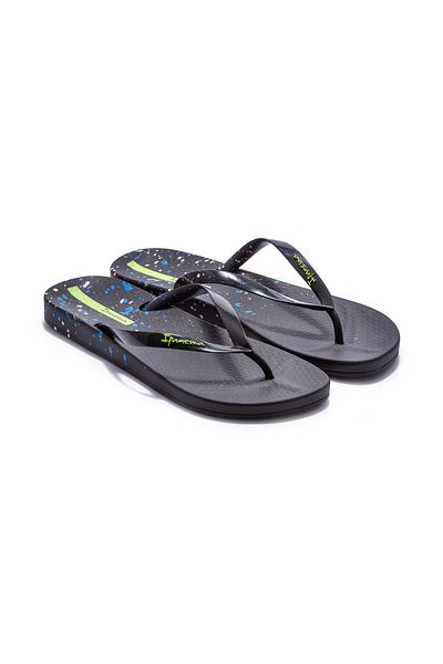 İpanema Black Color Women's Flip Flops - 35/42