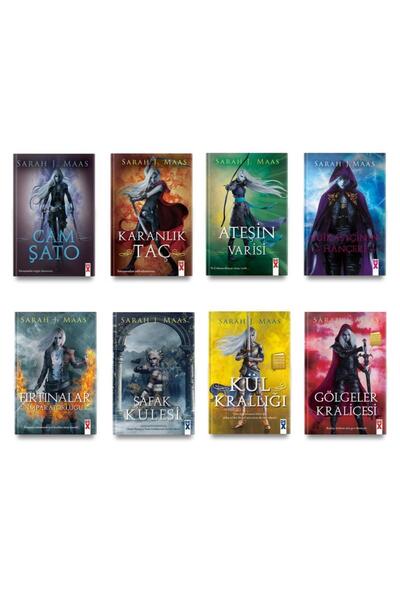 Dex Kitap Sarah J. Maas Cam Şato Seti (8 Kitap)
