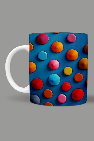 Fizello Polka Dots - Polka Dots Themed Mug