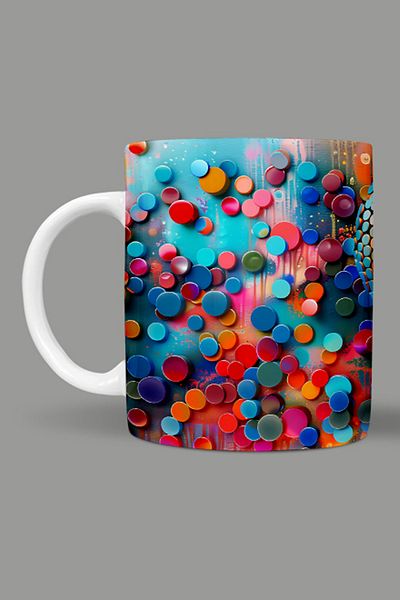 Fizello Polka Dots - Polka Dots Themed Mug