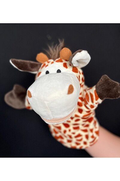 PeriYedi El Kuklası Timsah ve Zürafa Arkadaşlar İkili Set El Kuklası