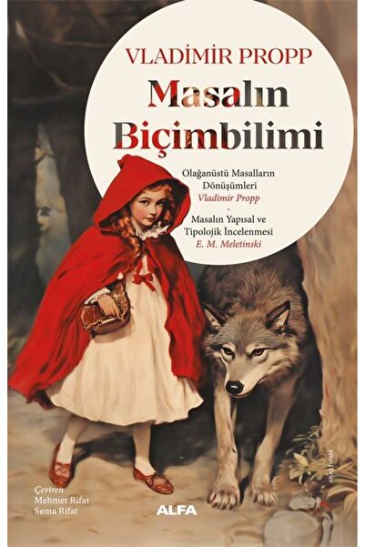 Alfa Yayınları Masalın Yapısal ve Tipolojik İncelenmesi