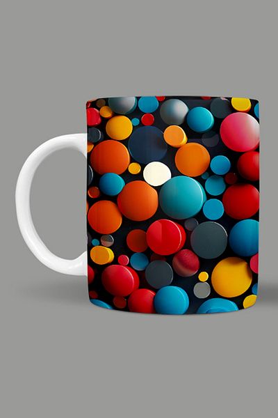 Fizello Polka Dots - Polka Dots Themed Mug