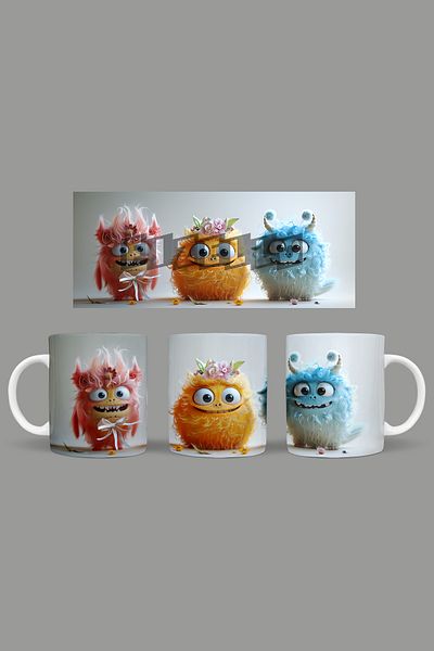 Fizello Cute Baby Monsters - Cute Baby Monsters Mug