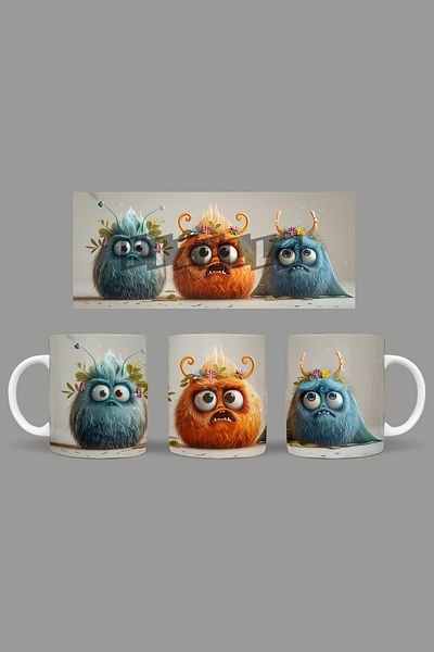 Fizello Cute Baby Monsters - Cute Baby Monsters Mug