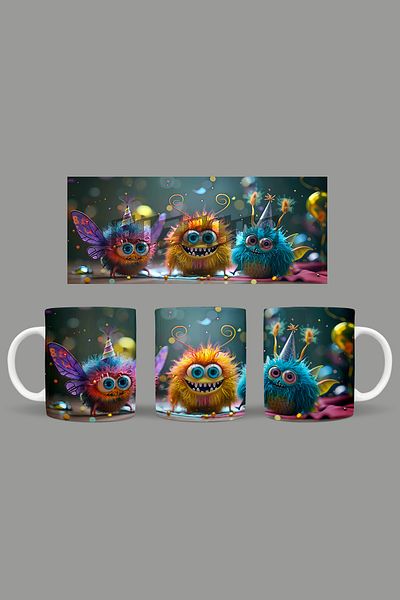 Fizello Cute Baby Monsters - Cute Baby Monsters Mug