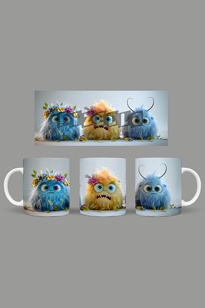 Fizello Cute Baby Monsters - Cute Baby Monsters Mug