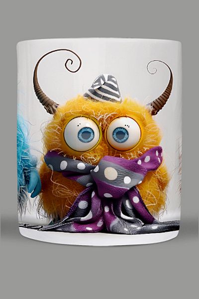Fizello Cute Baby Monsters - Cute Baby Monsters Mug