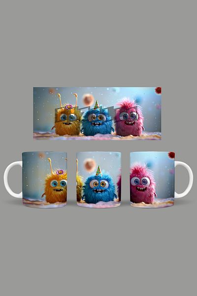 Fizello Cute Baby Monsters - Cute Baby Monsters Mug