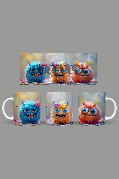 Fizello Cute Baby Monsters - Cute Baby Monsters Mug