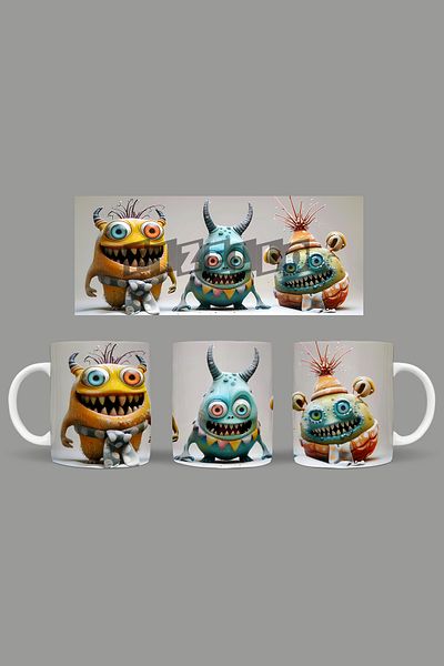 Fizello Cute Baby Monsters - Cute Baby Monsters Mug