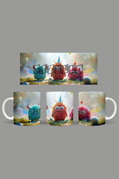 Fizello Cute Baby Monsters - Cute Baby Monsters Mug