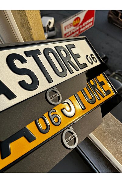 BMASTORE06 VOLVO MAT Model Pleksi Plakalık (1Çift,2Adet)