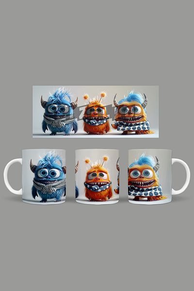 Fizello Cute Baby Monsters - Cute Baby Monsters Mug