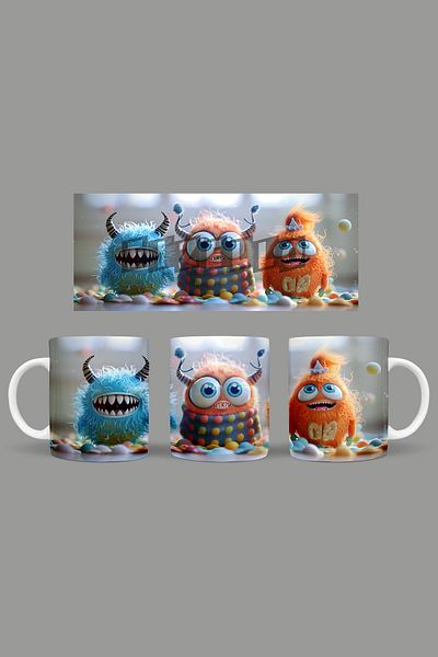 Fizello Cute Baby Monsters - Cute Baby Monsters Mug