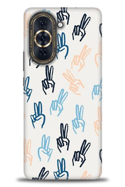 MRCİLETİSİM Huawei Nova 10 Pro Case Hd Printed Case - Rabbit Ear