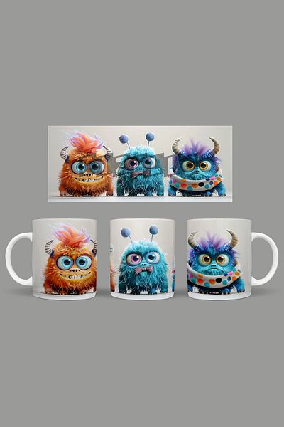 Fizello Cute Baby Monsters - Cute Baby Monsters Mug