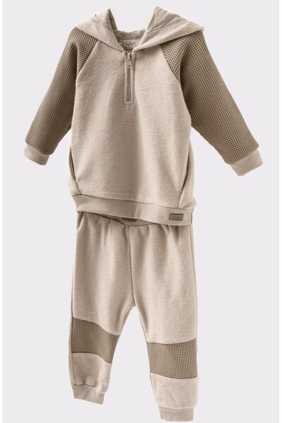 bombe Baby Kids Cloud Βαμβακερό σετ 2 τεμαχίων First Ben Trend Fashion Bottom Top Σετ