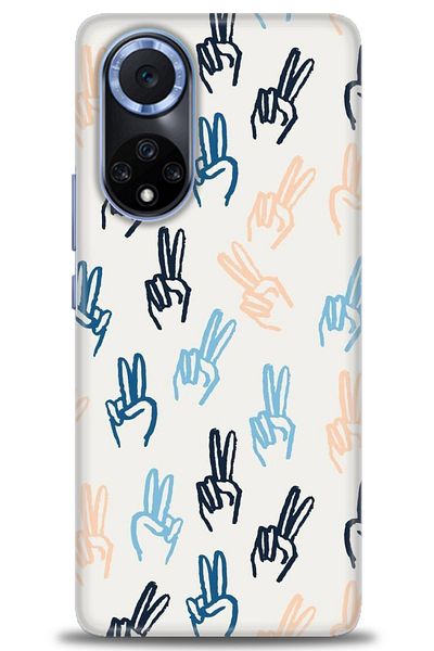 MRCİLETİSİM Huawei Nova 9 Case Hd Printed Case - Rabbit Ear