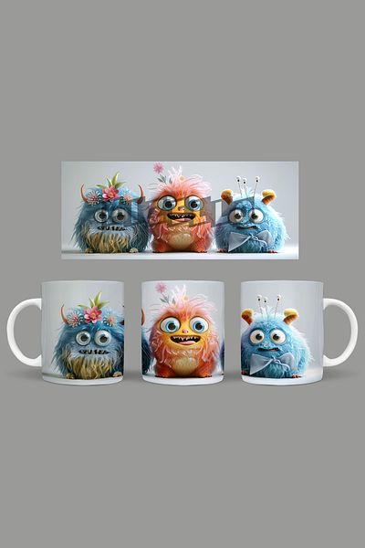 Fizello Cute Baby Monsters - Cute Baby Monsters Mug